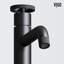 Robinet de lavabo vasque à poignée simple H 12 po Cass-61598615