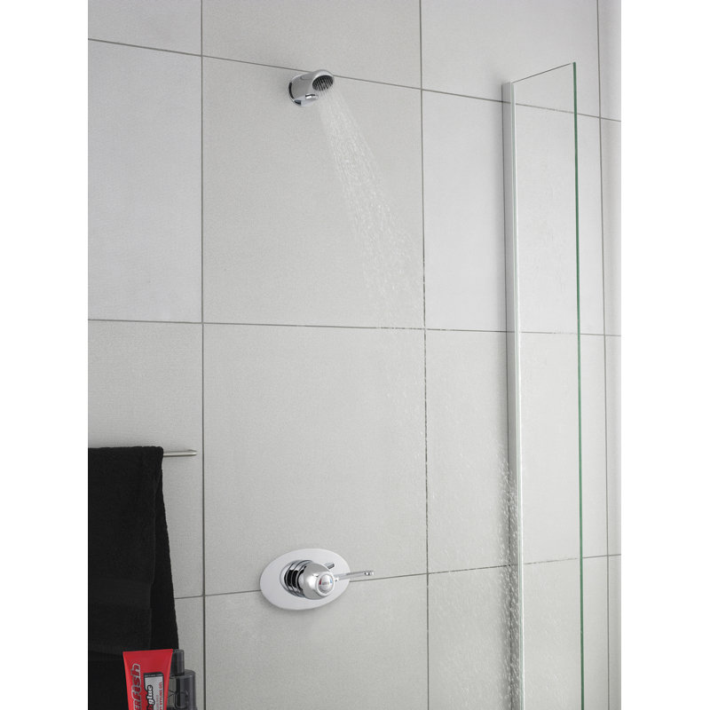 Single Concealed Thermostatic Shower Valve