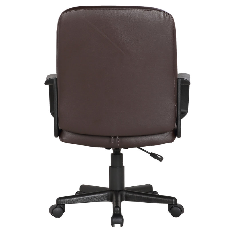 Zipcode Design Donati Polyurethane Executive Chair, Brown