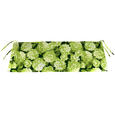 59" x 16" Outdoor Bench Cushion with Ties