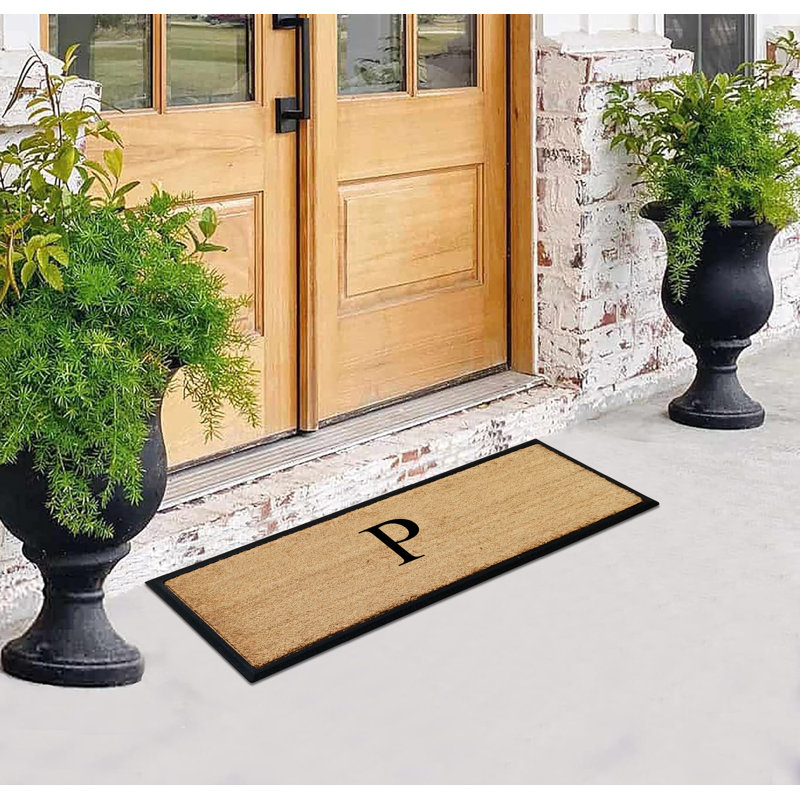 Tapis de porte double antidérapant Albertina, P