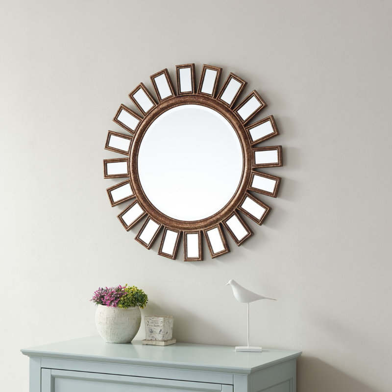 Avellino Wood Wall Mirror