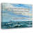Astoria Grand Gallery Wrapped Canvas By Bryan Chick: "As the sasquatch swung its claws down, Noah thr-789172597