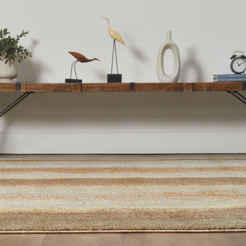 Tapis Narooma Golden Dune, Rectangle 5 pi 6 po x 8 pi 6 po