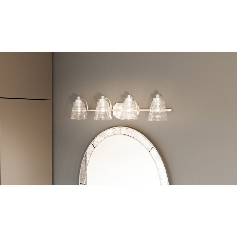 Éclairage pour meuble-lavabo 4 lumières Haskett