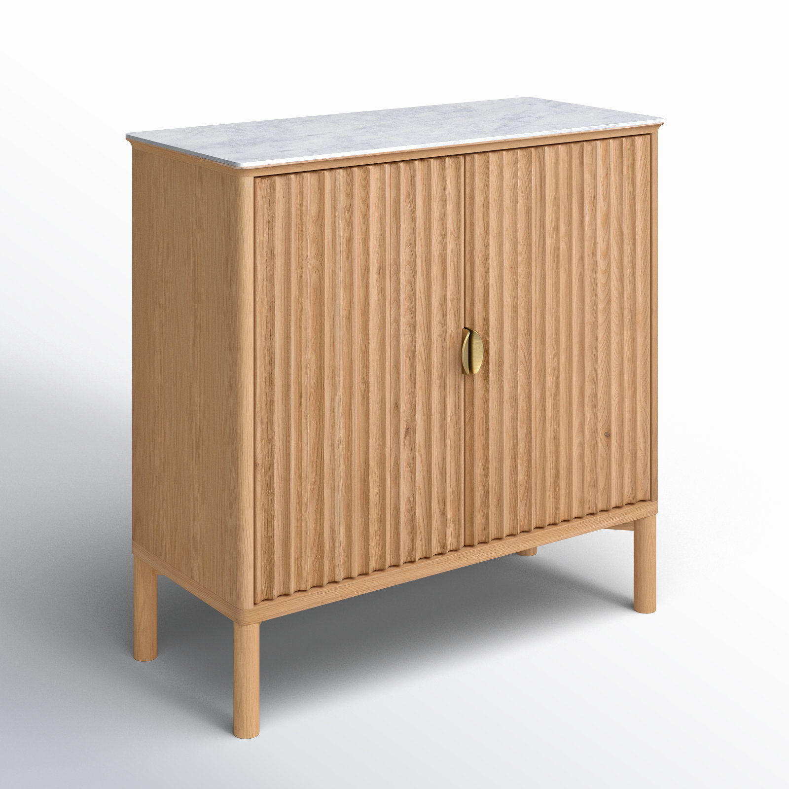 Estell Carrera Marble Accent Cabinet