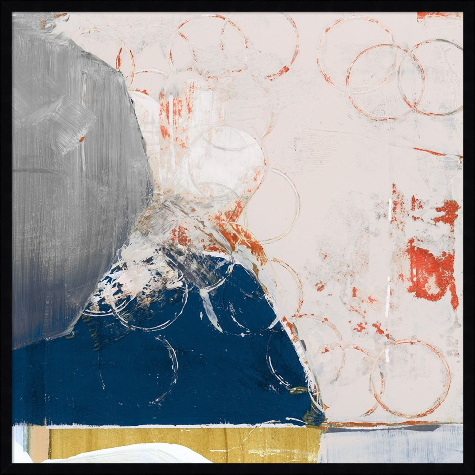 Gilpin "Beautiful Mess No. 2" Print, 33" H x 33" W, Black