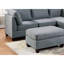 Repose-pieds de salon en tissu 1pc