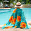 Serviette de plage 100% coton