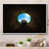 White Floater Framed