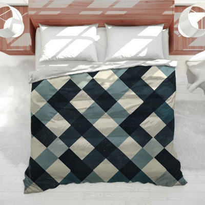 Argyle Bedding Pattern Comforter Traditional