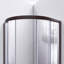 Cabine de douche ronde demi-cadre l 38 po x P 38 po x H 78 po-84076420