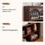 Vitrines en bois massif marron