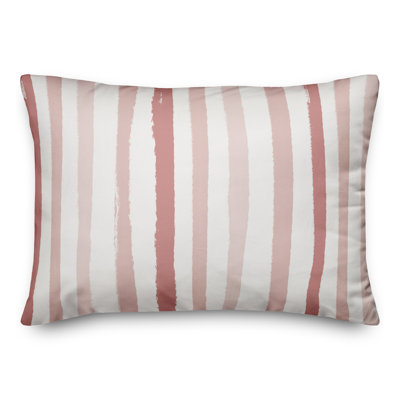 Vertical Strokes 17 Outdoor Rectangular Pillow Cover & Insert