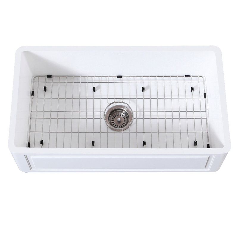 Gourmetier 36" L x 18" W Farmhouse/Apron Kitchen Sink