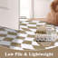 Tapis à carreaux lavable antidérapant Modern-1625299116-1619931373
