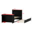 Lit de jour multifonctionnel avec couchette coulissante, bureau intégré, éclairage à DEL et ports de charge USB-2009675445