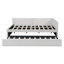 Lit de jour en tissu d'ameublement (beige)-1295741541