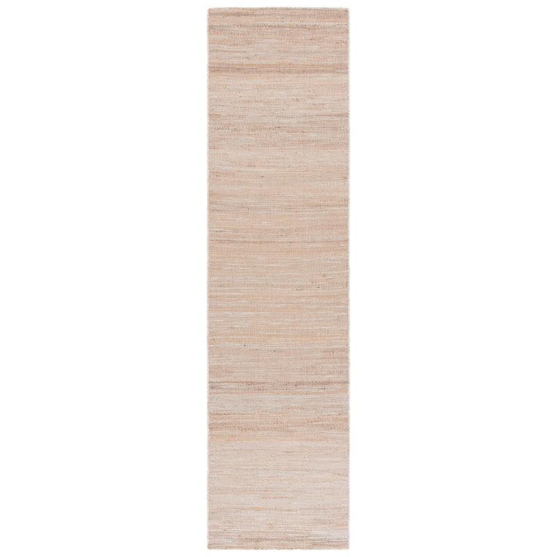 Tapis naturel / beige Solem Fiber 554, Tapis de couloir 2 pi 3 po x 9 pi