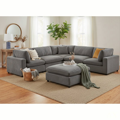 Canapé modulaire 6 pièces Chelsea