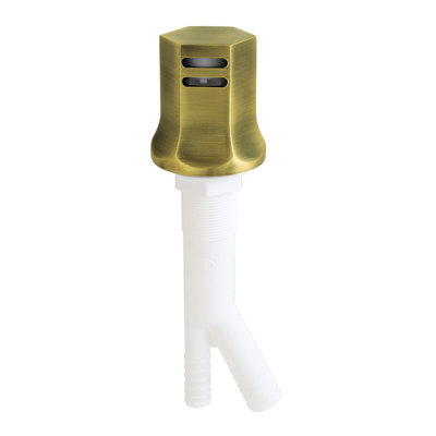 Kingston Brass Metropolitan Dishwasher Air Gap With Brass Cover