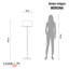 Abdulkadyr 156cm Traditional Floor Lamp-1299336628