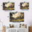Ensemble de salon Green Golf Course With Cozy Lodge II - Golf Wall Art-107194479-107194480