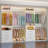 4FT–15FT Modular Walk-In Closet System with 6 Drawers & 10 Adjustable Shelves, Closet Organizer, White