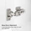 Meuble-lavabo double 60 po avec plateau en marbre Burdick-1664005971