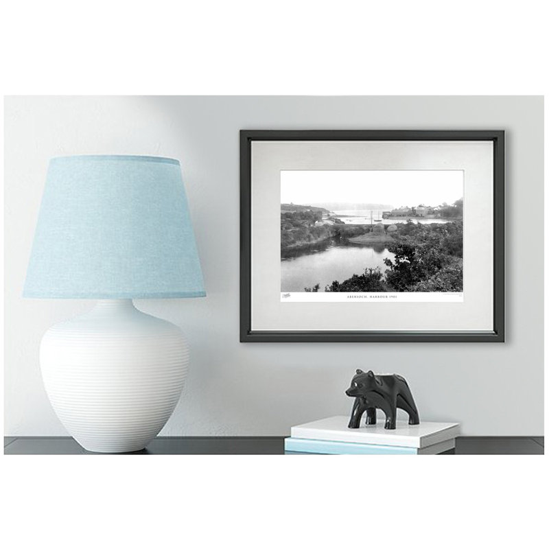 Abersoch, Harbour 1901 - Single Picture Frame Print, 45cm H x 60cm W x 2.3cm D