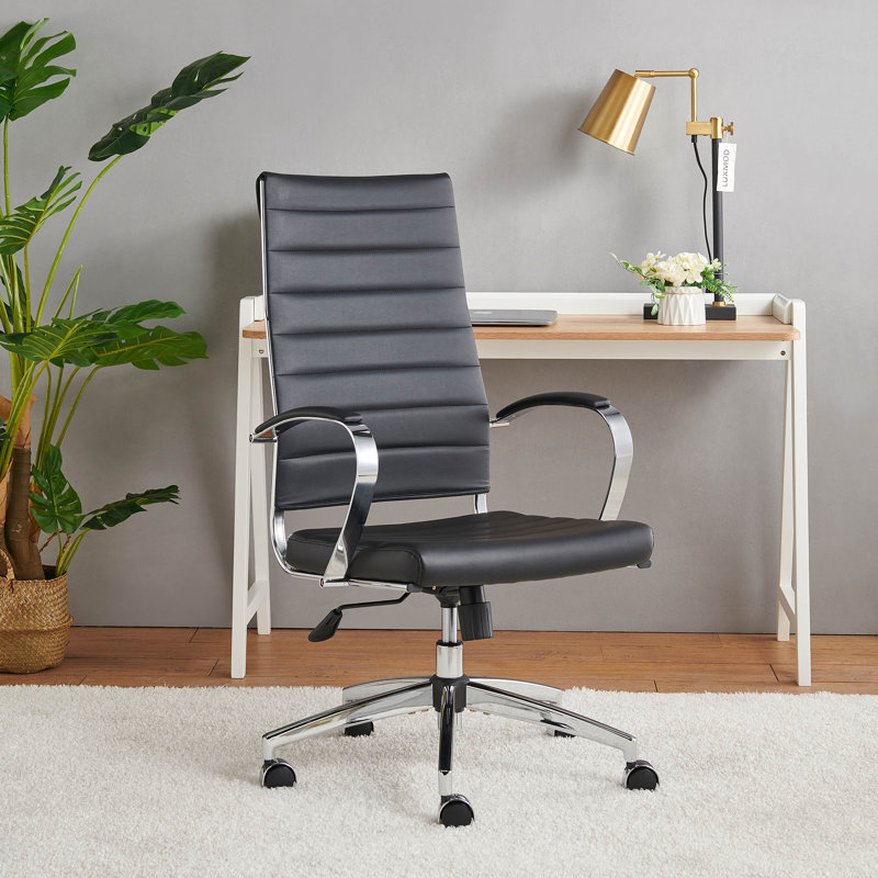 Brayden Studio® Evey Executive Chair, Black
