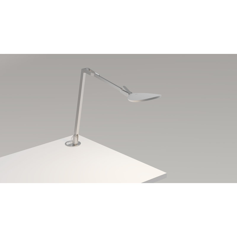 Splitty Reach LED Desk Table Lamp, Silver