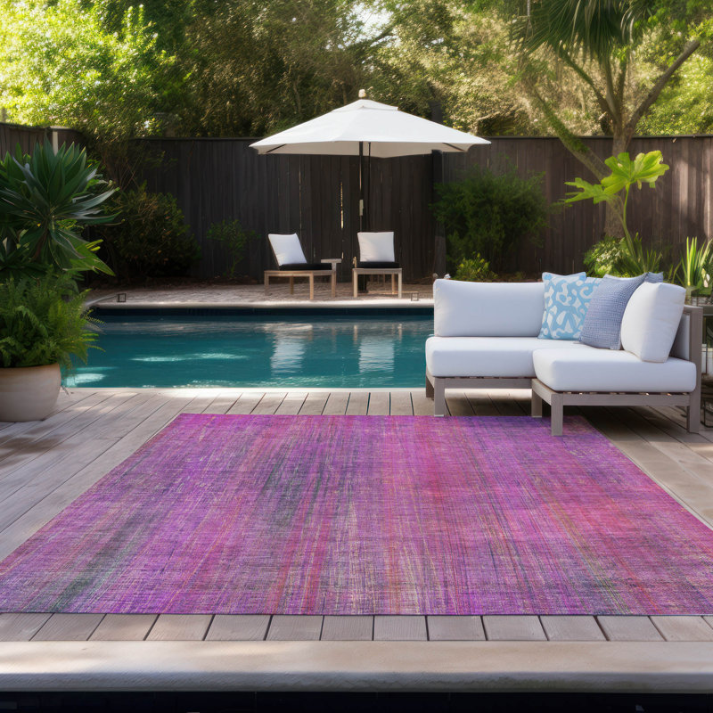Tapis intérieur / extérieur Kinslee, Rectangle 3 pi x 5 pi