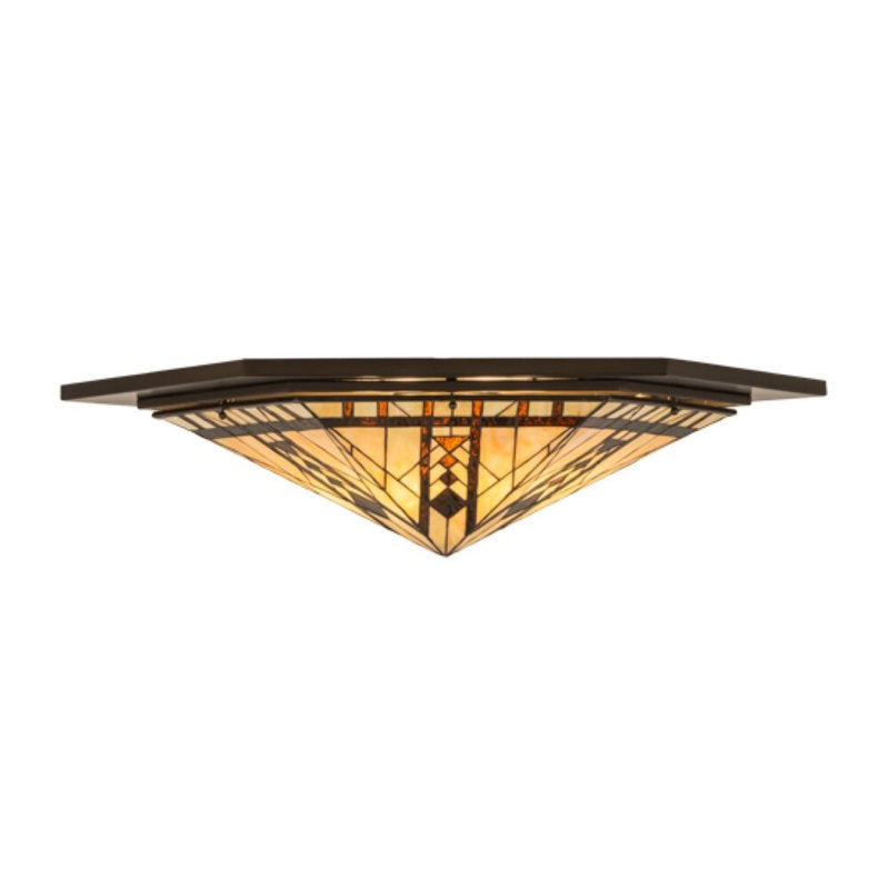 Thulelo Glass Flush Mount