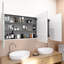 Three Door Steel Frame Square Shape Medicine Cabinet-407471088