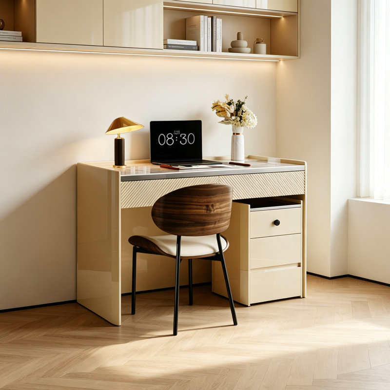 Bureau multifonctionnel au design italien, 30.7" H x 39.37" W x 23.62" D
