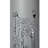34.25"H Light Gray Metal Cutout Outdoor Water Fountain with LED Lights, Modern Freestanding Sphere-Top Water Feature for Patio Garden Backyard Decor