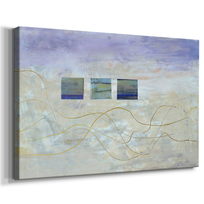 Chaîne de fenêtres I - Cavas enveloppés de galerie, 40 x 60