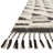 Benjamin Hand Knotted Natural/Black Area Rug-1730325853