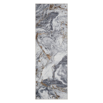 Area Rugs Soft Washable Boho Area Rug - Modern Abstract Non-Slip Faux Wool Vintage Floor Mat for Living Room, Bedroom, Dining, Kids Room