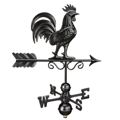 Girouette Bantam Rooster - cuivre noir mat
