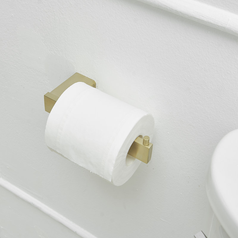 1 5 - Piece Bathroom Hardware Set, Brushed Gold