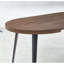 Table extensible, table de salle à manger, pieds en métal, plateau en panneau de fibres à densité moyenne, 100/140 / 180X100x75cm-162863868-162863870