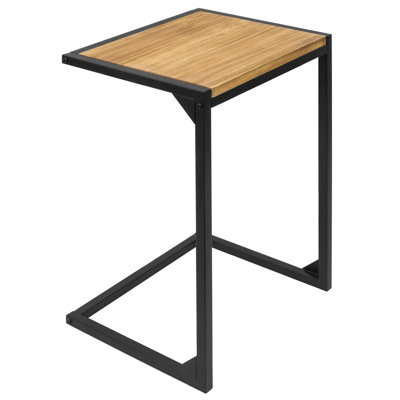 Tieka Metal C-Shape Tv Tray Table