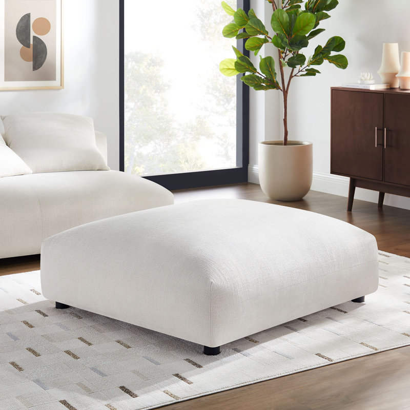 Repose-pieds modulaire en tissu Solace