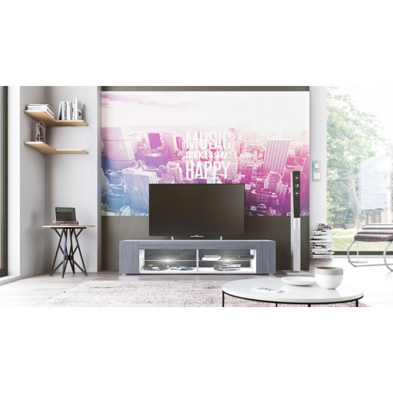 Killion TV Stand for TVs up to 60", Avola Anthracite