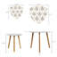 Ensemble de 2 tables gigognes Triangle