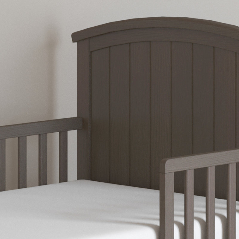 Lit pour tout-petit Hampton, Gris Dapper
