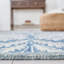 Chaithra Floral Handmade Tufted Wool Grey / Ivory Area Rug-206647373