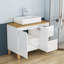 Meuble-lavabo autoportant avec lavabo